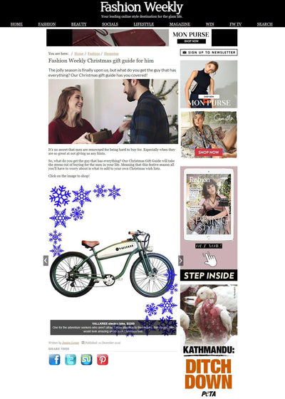 Vallkree Featured in Fashion Weekly